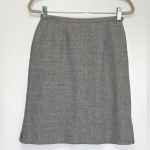 Talbots - ☘️ Tweed Irish Linen Skirt - size 6